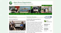 Desktop Screenshot of opendoorsnfp.org